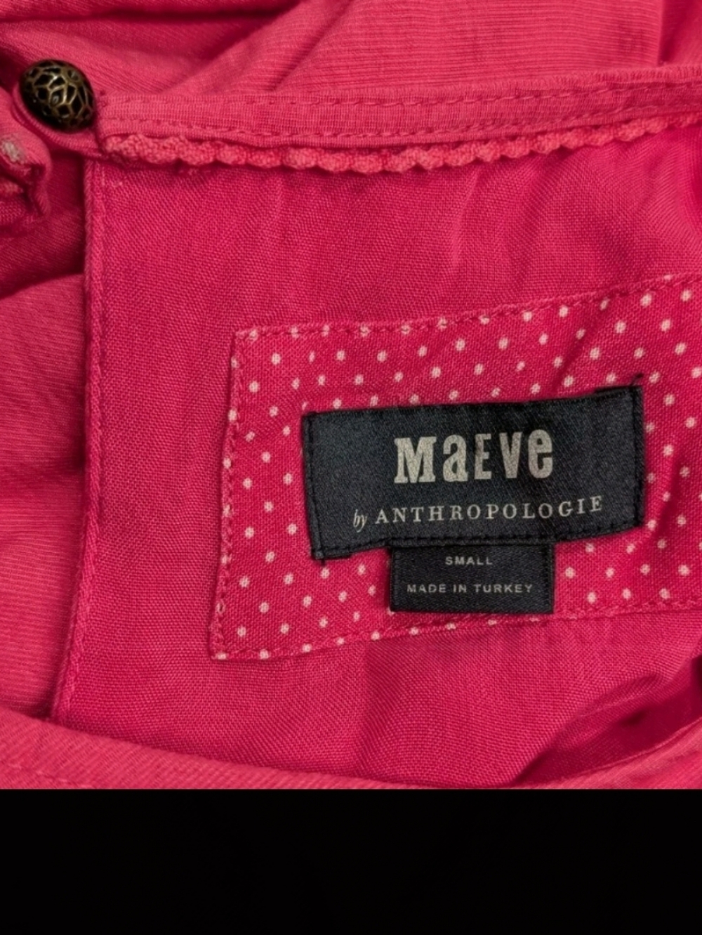 Maeve Anthropologie Tiered Midi Maxi Prairie Dress S Peasant Whimsical #9 - Picture 3 of 7